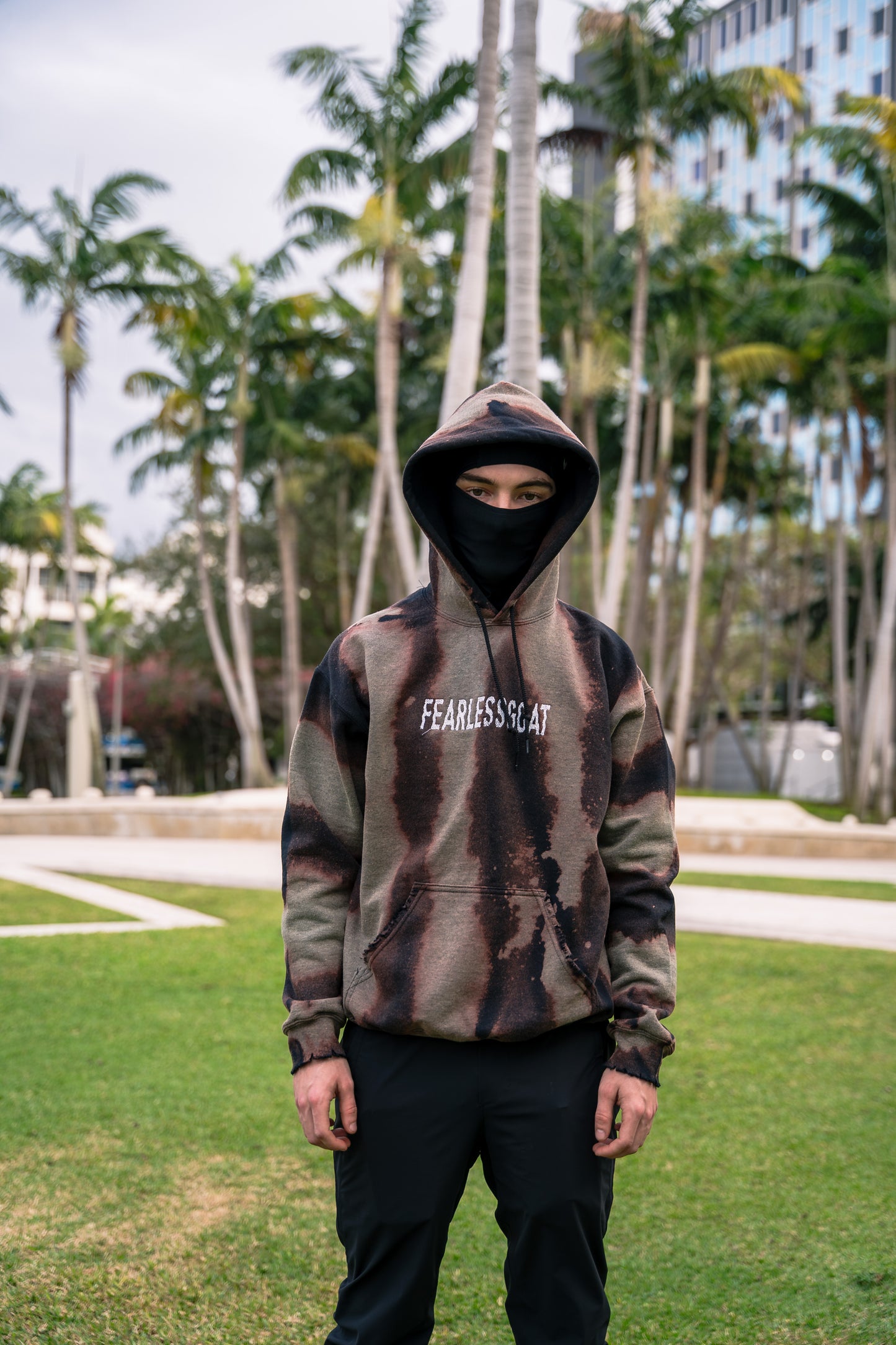 "FEARLESS GOAT STITCHED HOODIE"