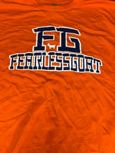 Load image into Gallery viewer, “FG T-SHIRT” ORANGE &amp; BLUE,REFLECTIVE