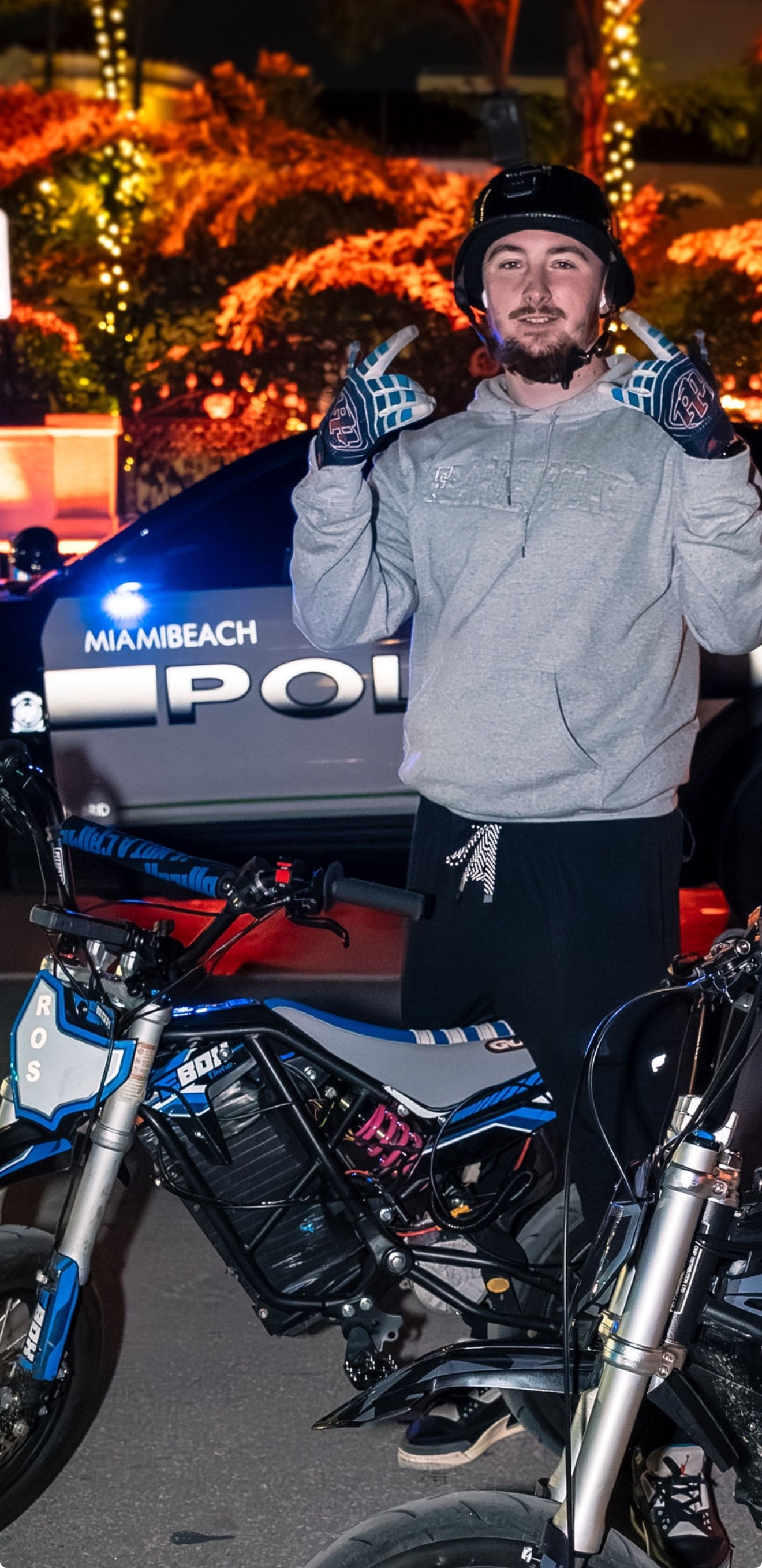 "FEARLESS GOAT STITCHED HOODIE"