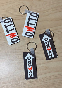 “ONEWAY KEYCHAIN”