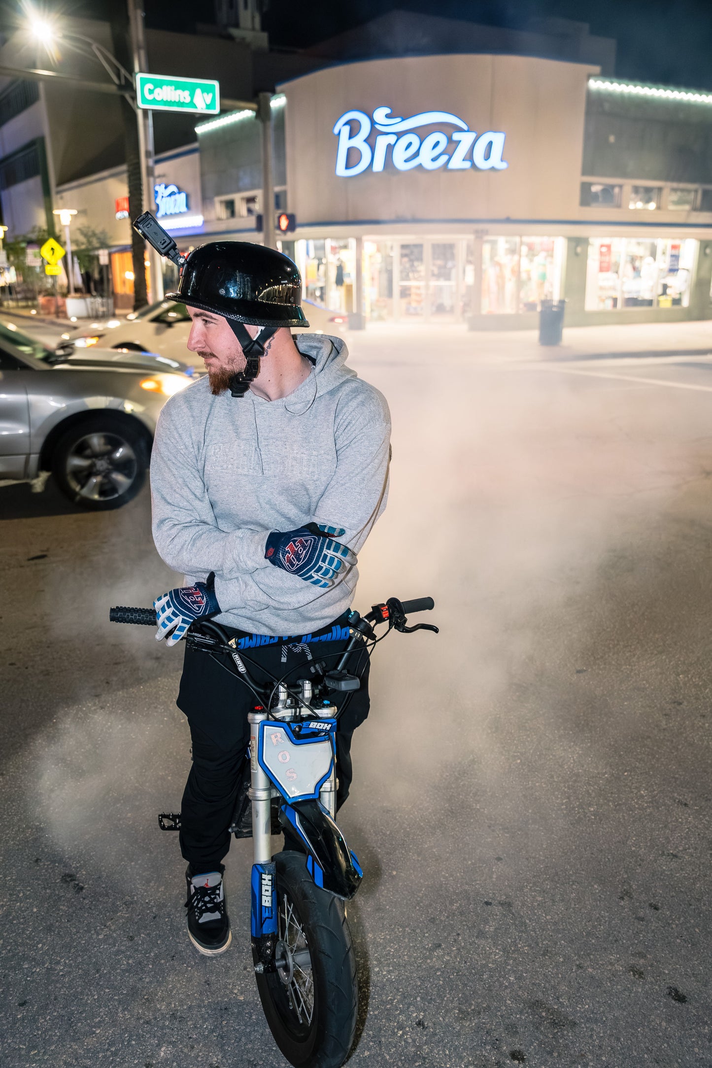 "FEARLESS GOAT STITCHED HOODIE"