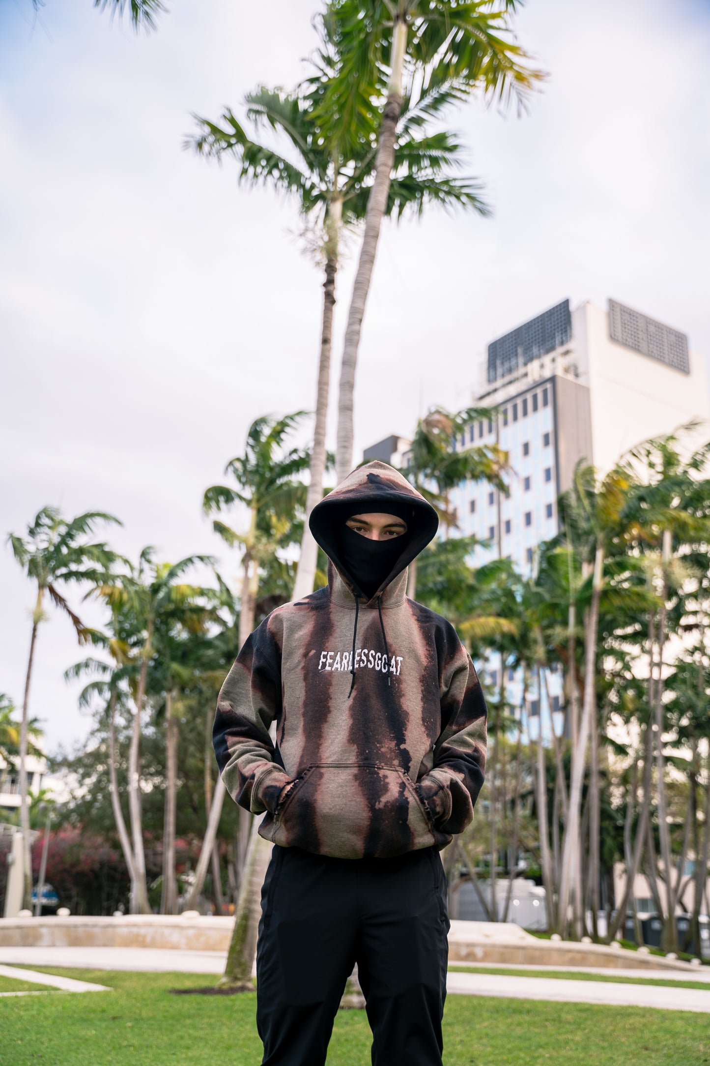 "FEARLESS GOAT STITCHED HOODIE"